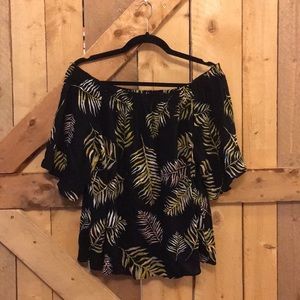 Off the shoulder shirt